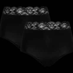 Dolce Bella kanten maxi-slips Vrouw 2 Stuks | Action NL