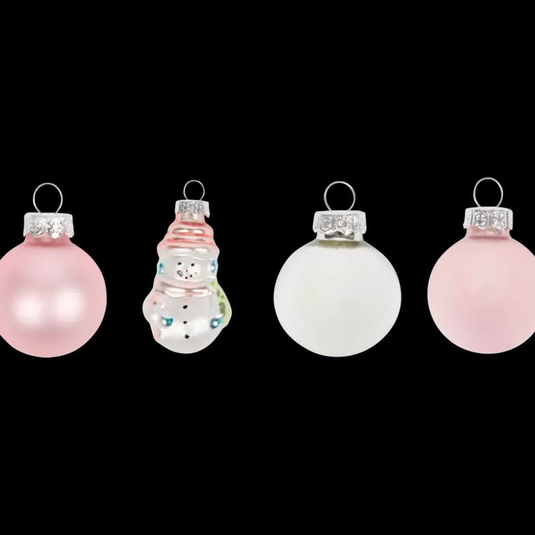 Glazen mini-kerstfiguren | Action NL