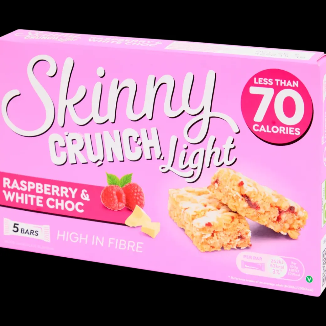 Skinny Bars Light mueslirepen Framboos & Witte Chocolade | Action NL