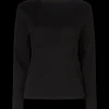 T-shirt met ribstof Vrouw | Action NL